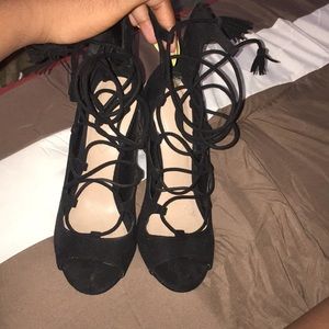 Aldo black heels